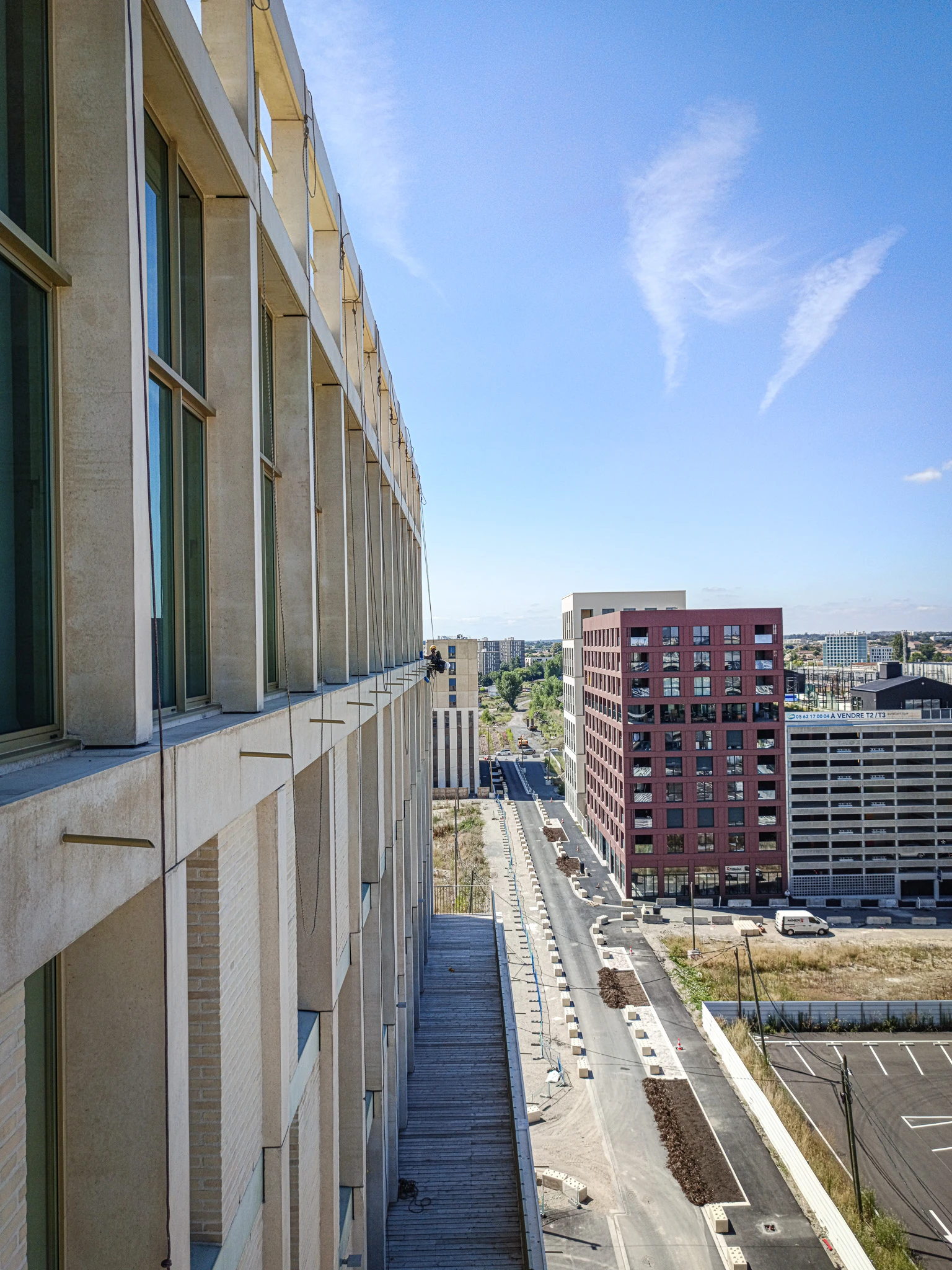Intervention de cordistes MS Access pour la pluie ne passera pas chez LABASTERE 33 à Bordeaux (bâtiment) – 3